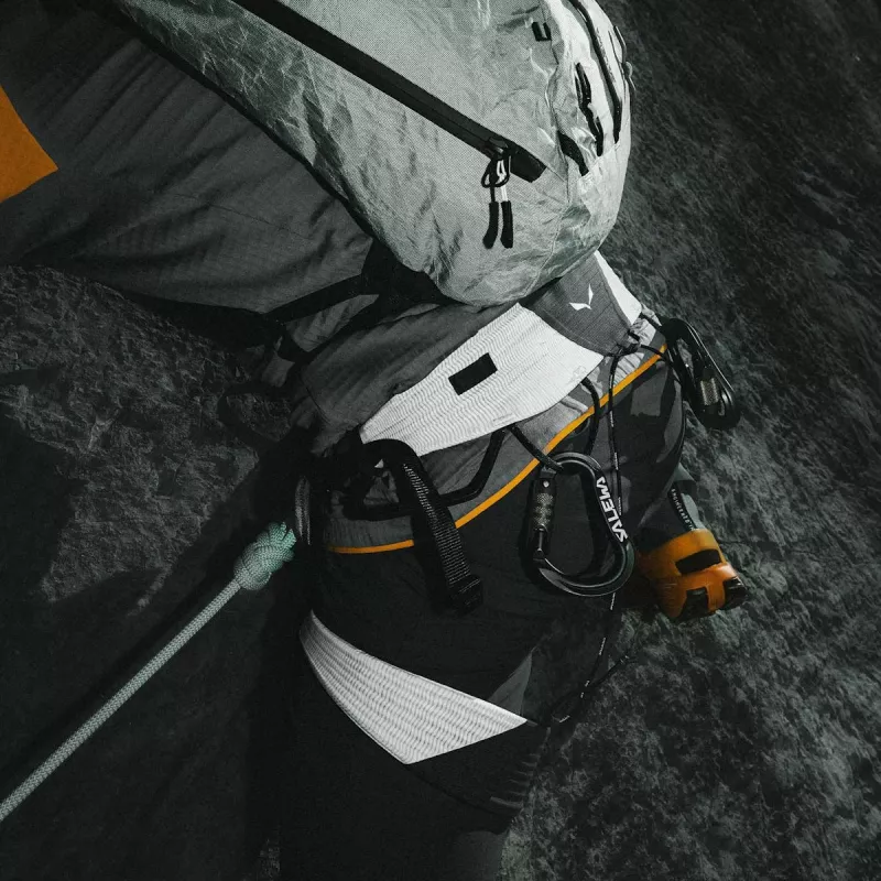 Salewa NXT arnés de escalada - negro/blanco, talla S