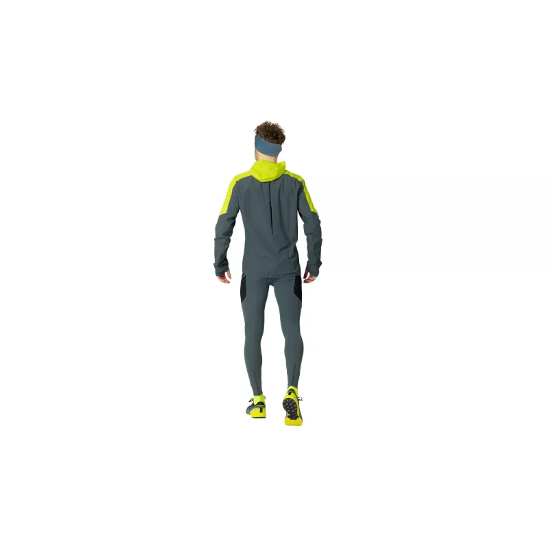 Dynafit Alpine Wind Jacket hombre Ultra Yellow talla M - 105g cortavientos plegable para trail running