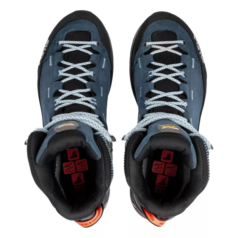 Salewa Women's MTN Trainer 2 Mid GTX botas de senderismo - Dark Denim/Black - UK 6 (EU 39)