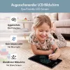 LogiLink Tableta de escritura LCD 8,5 pulgadas negra con imanes