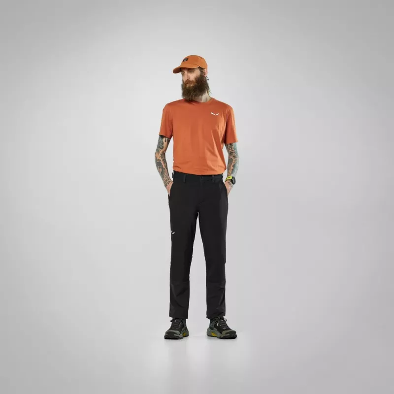 SALEWA Puez Dolomia 2 pantalón de trekking para hombre Black Out talla L