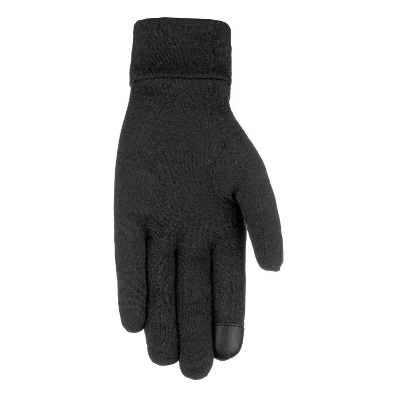 Salewa Cristallo Liner Guantes de lana negros XL