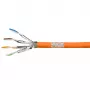 LogiLink Cable de instalación Cat.7 600 MHz 23 AWG CCA, S/FTP 30 m, naranja