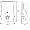 Bosch Home Comfort PC7000i 11-7S Bomba de calor aire-agua unidad exterior 11 kW