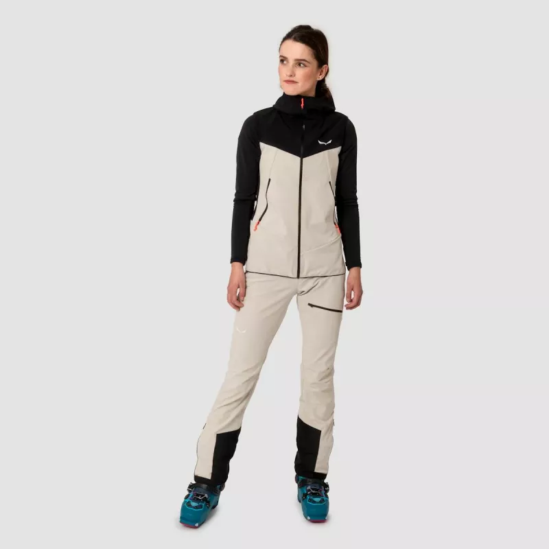 Pantalón de esquí de travesía mujer Salewa Sella DST
