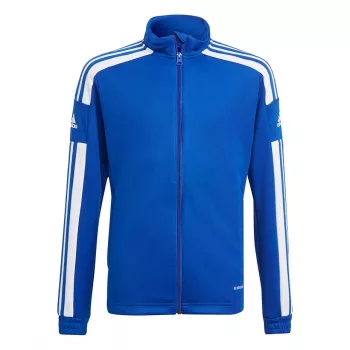 adidas Squadra 21 Sudadera de entrenamiento para jóvenes Team Navy Blue/Blanco 128cm