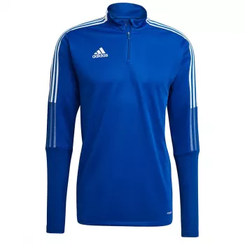 adidas Chaqueta de entrenamiento Tiro 21 para hombre Team Navy Blue/Blanco Talla S