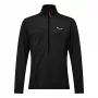 Salewa Puez Cammino Polarlite forro polar con media cremallera hombre Black Out L