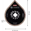 Bosch Expert Carbide-RIFF Hoja de sierra segmentada Starlock 85 mm RT3 gruesa para eliminar mortero de juntas