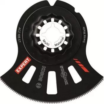 Bosch Expert ACZ 85 RT3 Hoja de sierra segmentada Carbide RIFF para multitools Starlock, 85 mm, 1 unidad