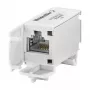 Weidmüller IE-TO-RJ45-C-LP Conector macho RJ45 industrial de montaje en campo, Cat.6A, apantallado, IDC sin herramienta, fundición de zinc