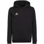 adidas Sudadera con capucha Entrada 22 para niños Negro 128cm