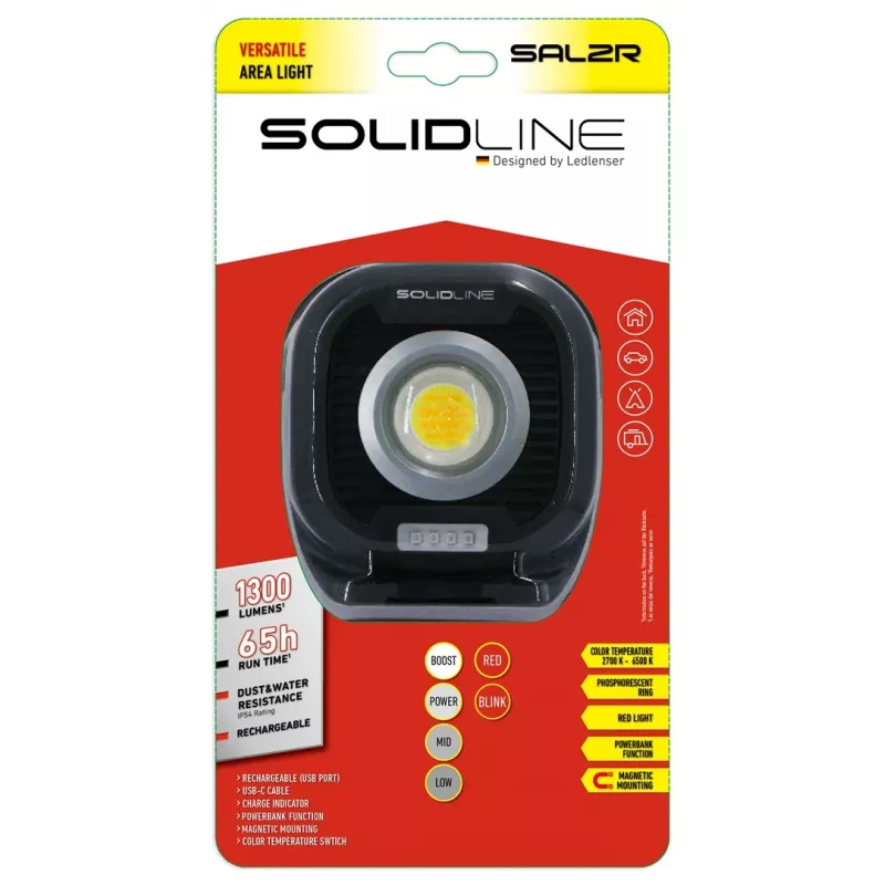 Ledlenser SAL2R Linterna LED recargable