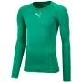 Puma Liga Baselayer Tee LS Camiseta de manga larga para hombre Verde bosque Talla M