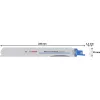 Bosch 2608658999 Expert Progressor for Metal S 1137 HBF hojas de sierra alternativa, 225 mm, 1,1 mm, pack de 25