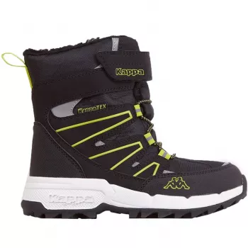 Kappa Floki Tex Zapatos para niños Negro-Limette 260975K 1133