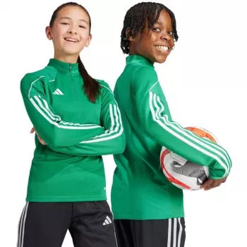 adidas Tiro 23 League top de entrenamiento para niños verde 176cm