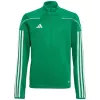 adidas Tiro 23 League top de entrenamiento para niños verde 176cm