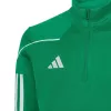 adidas Tiro 23 League top de entrenamiento para niños verde 176cm