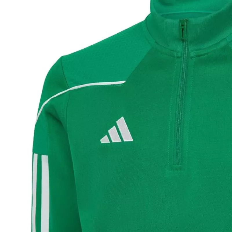 adidas Tiro 23 League top de entrenamiento para niños verde 176cm