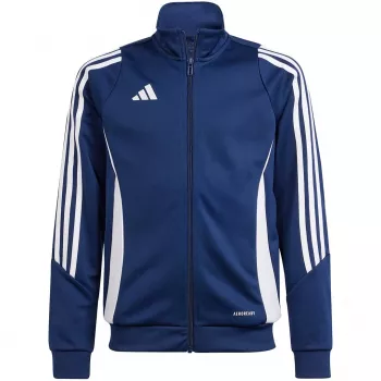 adidas Tiro 24 sudadera de entrenamiento para niños, azul marino, talla 140 cm