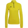 adidas Entrada 22 top sudadera de entrenamiento amarillo HI2130 2XS