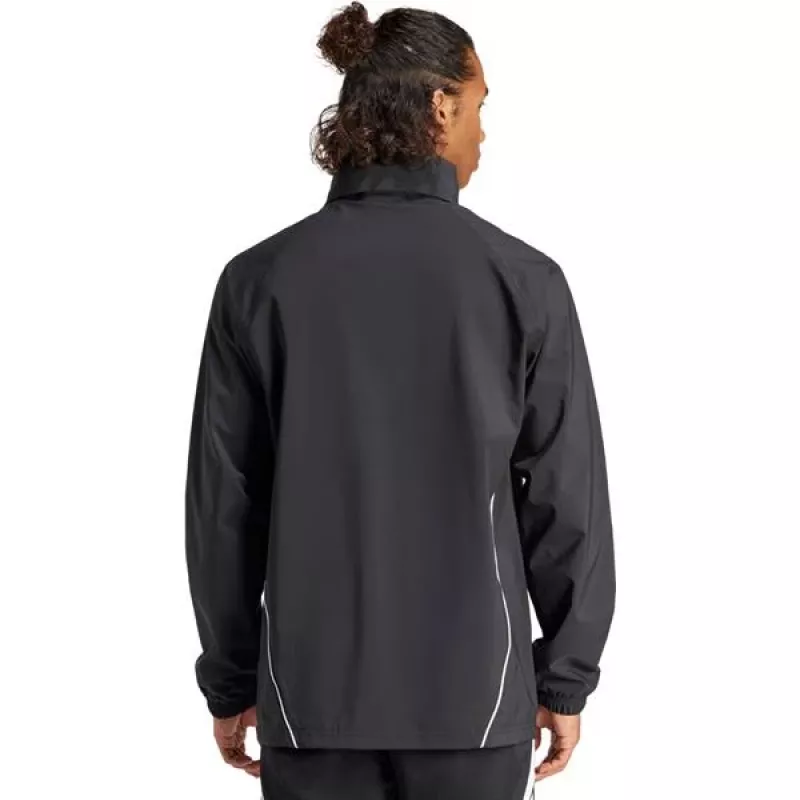 adidas Tiro 24 Rain chaqueta de fútbol hombre negro blanco IJ7390 M