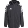 adidas Tiro 24 chaqueta de lluvia hombre negro/blanco IJ7390 talla S