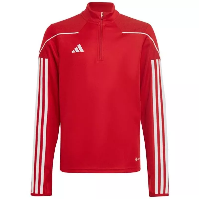 adidas Tiro 23 League camiseta de entrenamiento para niños roja HS3489 talla 128 cm
