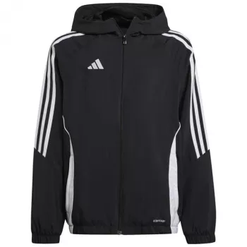 adidas Tiro 24 chaqueta de entrenamiento para niños negra 164 cm