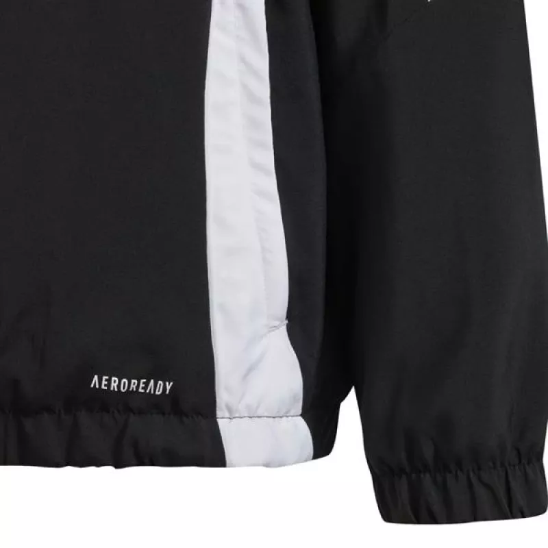 adidas Tiro 24 chaqueta de entrenamiento para niños negra 164 cm