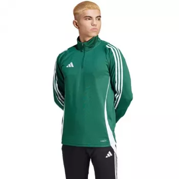 adidas Tiro 24 camiseta de entrenamiento hombre sudadera verde-blanco IS1040 2XL
