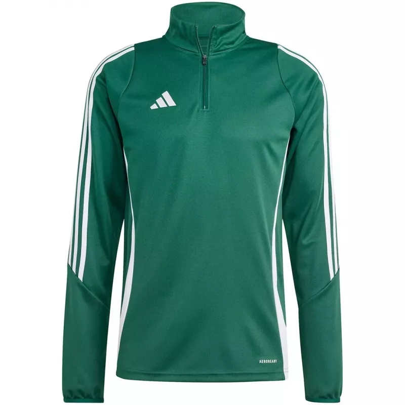 adidas Tiro 24 camiseta de entrenamiento hombre sudadera verde-blanco IS1040 2XL