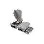 EFB IP54 Set de carcasa de empalme de fibra óptica con accesorios completos, 24 fibras, montaje en pared, gris claro RAL 7035