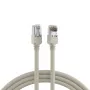 EFB Elektronik K8452.50 Cable de parcheo RJ45 Cat.5e F/UTP LSZH, Draka UC300 TM11, 4x2 x AWG26/7, contactos dorados, 50 m, gris