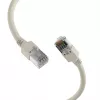 EFB Elektronik K8452.50 Cable de parcheo RJ45 Cat.5e F/UTP LSZH, Draka UC300 TM11, 4x2 x AWG26/7, contactos dorados, 50 m, gris