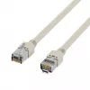 EFB Elektronik K8452.50 Cable de parcheo RJ45 Cat.5e F/UTP LSZH, Draka UC300 TM11, 4x2 x AWG26/7, contactos dorados, 50 m, gris