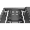 EFB PRO 33U 800x800mm Armario de servidor RAL9005 con puertas frontal y trasera perforadas