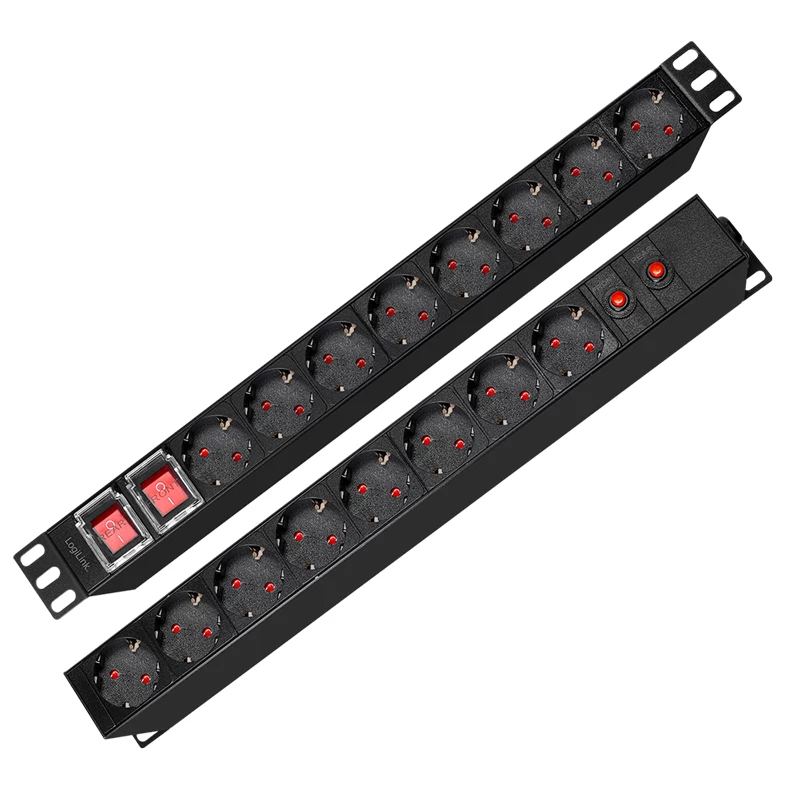 LogiLink PDU1601 Unidad de distribución de corriente para rack de 19