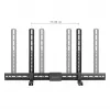 LogiLink BP0205 Soporte universal para barra de sonido, soporte VESA, profundidad ajustable 86-155mm, 15kg, negro