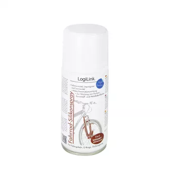 LogiLink Spray de silicona para bicicletas, con disolvente, 150 ml
