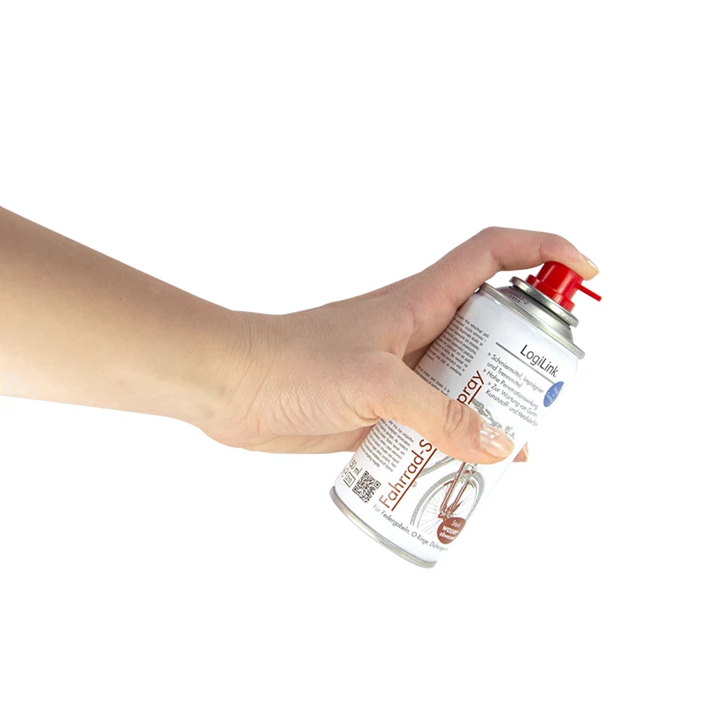 LogiLink Spray de silicona para bicicletas, con disolvente, 150 ml