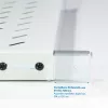 LogiLink Estante de rack ajustable de 19