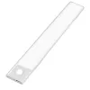 LogiLink Lámpara de bajo mueble LED, ultrafina, sensor PIR, 300mm, 100lm