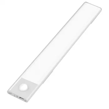LogiLink Lámpara de bajo mueble LED, ultrafina, sensor PIR, 300mm, 100lm