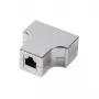 LogiLink Adaptador en T Divisor de Red RJ45 Cat5e 100 Mbps Negro MP0037