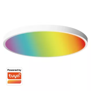 LogiLink WiFi Smart Lámpara de techo, compatible con Tuya