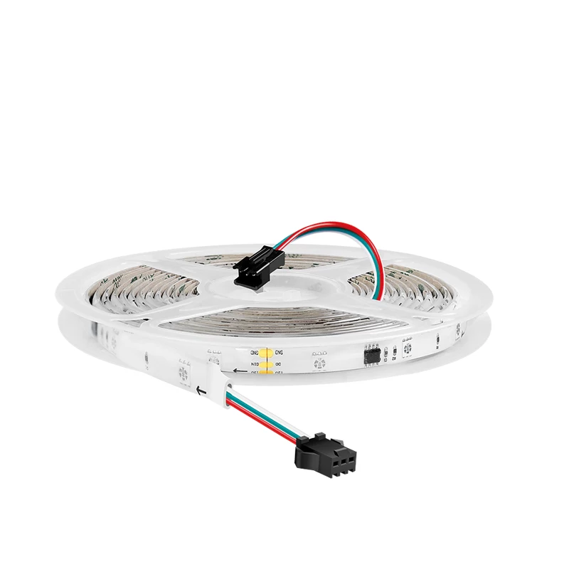 LogiLink WiFi Smart Tira de luz RGB multicolor, 5m, compatible con Tuya
