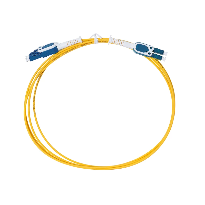 LogiLink Cable de Fibra Óptica Patch Uniboot Push-Pull LC-LC OS2, 5,0 m