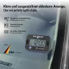 LogiLink Disco Horario Electrónico, Certificado KBA, Negro